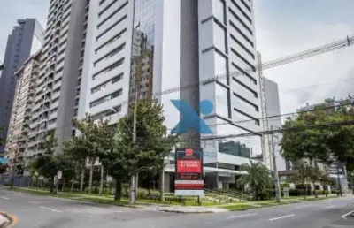 Apartamento tipo studio mobiliado à venda, 27 m² por r$ 440.000 - batel - curitiba/pr