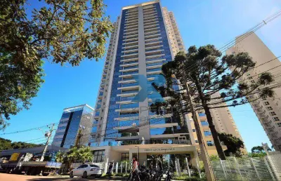Apartamento alto padrão com 3 suítes, 4 vagas, à venda, 255 m² por r$ 4.100.000 - ecoville - curitiba/pr