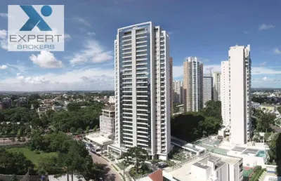 Apartamento alto padrão e em andar alto com 4 dormitórios à venda, 260 m² por r$ 3.500.000 - ecoville - curitiba/pr