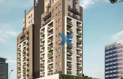 Apartamento tipo studio à venda, 22 m² por r$ 316.200 - água verde - curitiba/pr