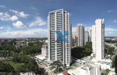 Apartamento garden com 4 suítes, 4 vagas, à venda, 403 m² por r$ 3.100.000 - ecoville - curitiba/pr