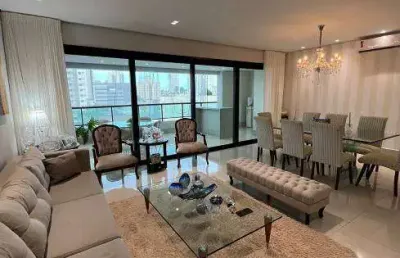 Apartamento com 4 suítes e 4 vagas - edifício glam - região do goiabeiras - próximo do parque