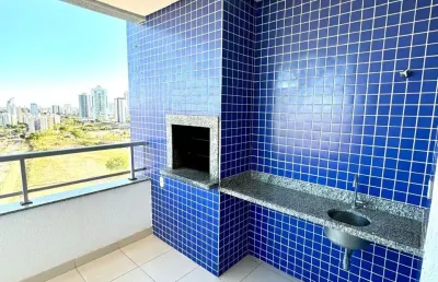 Apartamento com 3 quartos sendo 2 suítes em frente ao shopping pantanal - condomínio pantanal 3