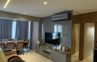 Apartamento com 3 suítes e churrasqueira - edifício villaggio veronese - região do santa rosa - próximo do shopping estação