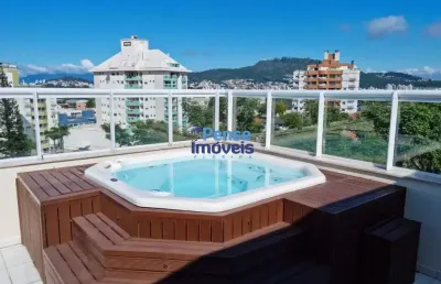 Cobertura com 3 quartos à venda na servidão antônio cipriano pereira, 105, itacorubi, florianópolis por r$ 2.400.000