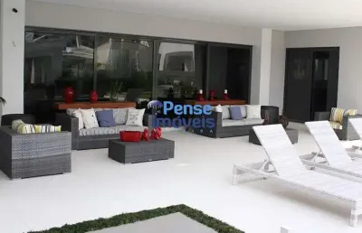 Casa com 5 quartos à venda na rua dos fidalgos, 101, jurerê internacional, florianópolis por r$ 17.000.000