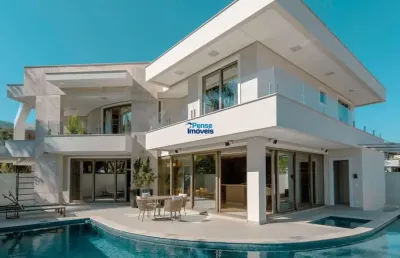 Casa em condomínio fechado com 4 quartos à venda na rua dos carijós, 50, santa mônica, florianópolis por r$ 8.900.000