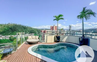 Cobertura com 5 dormitórios à venda, 570 m² por r$ 4.850.000,00 - ponta aguda - blumenau/sc