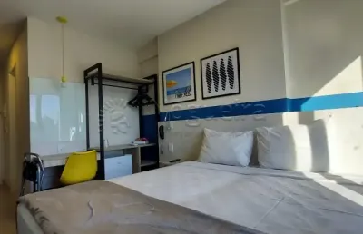 Flat no pool hoteleiro em boa viagem – excelente opção de investimento