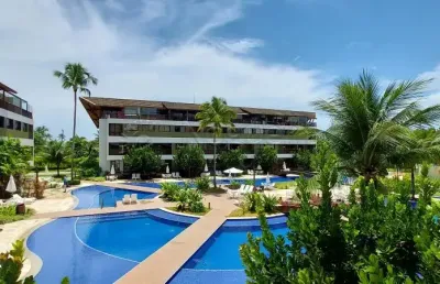 Deslumbrante flat à venda no malawi beach, muro alto - ipojuca/pe