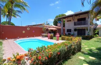 Casa duplex proximo a praia de tamandaré mobiliada, 3 quartos em tamandaré - pe