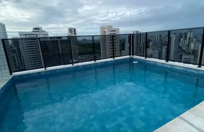 Apartamento com 1 quarto para alugar na rua francisco da cunha, 657, boa viagem, recife, 35 m2 por r$ 2.800