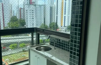 Apartamento com 3 quartos para alugar na avenida pedro paes mendonça, 140, boa viagem, recife, 101 m2 por r$ 7.900