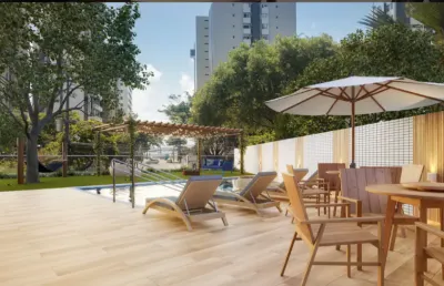 Flat à venda no domus augusto lins e silva – boa viagem | entrega em julho/2025