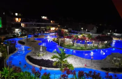 Flat térreo mobiliado à venda no oka beach residence – muro alto | beira-mar