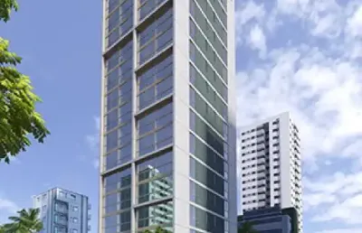 Apto 01 quarto 25m² alto luxo na frente do colegio santa maria - b viagem