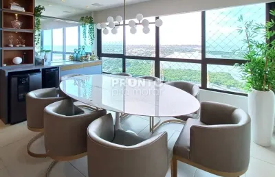 Apto 04 quartos 04 suites 176m² puro conforto e lazer com vista mar