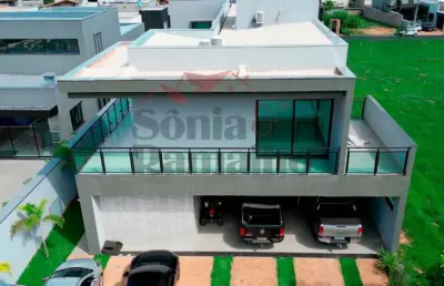 Casa sobrado condomínio padrão para locação no bairro residencial enseada da fronteira, em ribeirão preto
