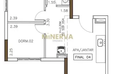 Apartamento com 2 quartos à venda na Rua Ibitirama, 166, Vila Prudente, São Paulo