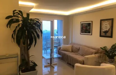 Barra da tijuca apartamento para alugar com 116m², 2 quartos, 3 banheiros, 1 vaga