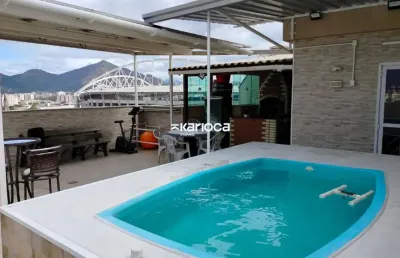 Cobertura duplex à venda no engenho de dentro – 139m², 3 quartos ,1 suíte , duas vagas e luz solar