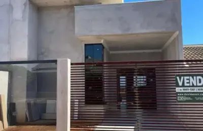 Casa geminada assobradada com 3 quartos e suíte em cambé