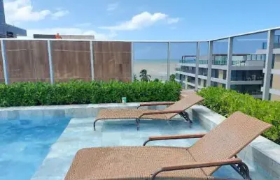 Flat com 1 quarto à venda na Rua Vereador Antônio Pessoa da Rocha, 90, Cabo Branco, João Pessoa