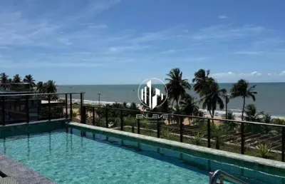 Flat na beira mar em cabo branco com pagamento facilitado
