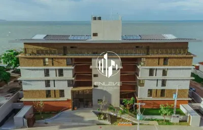 Apartamento pé na areia com 1 suíte + home office no jardim oceania