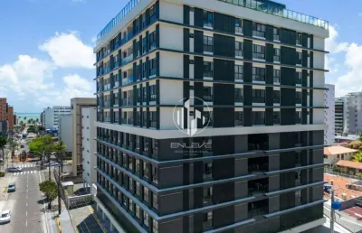 Apartamento porteira fechada com 02 quartos na praia de tambaú