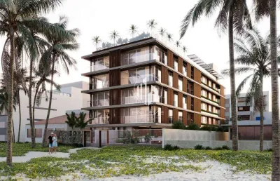 Apartamentos de luxo com 04 suítes pé na areia no jardim oceania