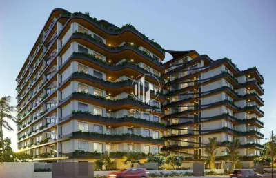 Studios em complexo de luxo na beira-mar de ponta de campina
