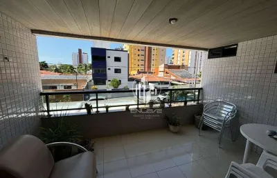 Amplo apartamento com 147 m²  com 4 quartos em manaíra