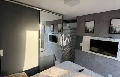 Flat de 28m2 mobiliado e decorado, à 50m do mar de intermares