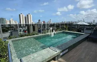 Apartamento térreo com área externa e com 02 quartos no aeroclube