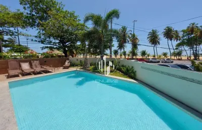 Apartamento de 67m2 com 2 quartos, mobiliado e projetado, na beira mar de cabo branco