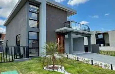 Casa de 252m2 com 3 suítes + piscina, no alphaville paraíba