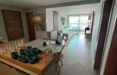 Apartamento projetado com 03 quartos na beira-mar de camboinha