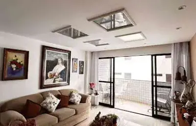Apartamento de 138m2 com 4 quartos + dce, à 50m do mar de cabo branco