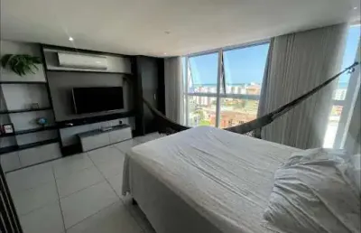 Flat com 1 quarto à venda na Rua Porto Seguro, 191, Ponta de Campina, Cabedelo