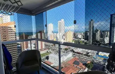 Apartamento em andar alto com 04 quartos em manaíra