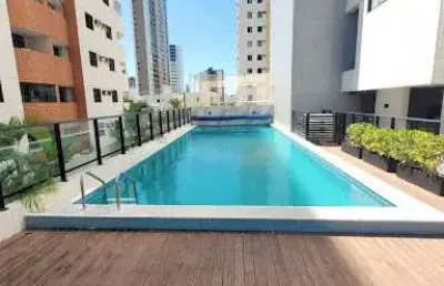 Apartamento de 61m2 com 2 quartos, próximo do mar e parque parahyba i