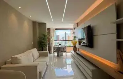 Apartamento de 83m2 com 3 quartos todo mobiliado e projetado