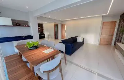 Apartamento projetado de 136m² com 03 suítes + dce em condomínio club
