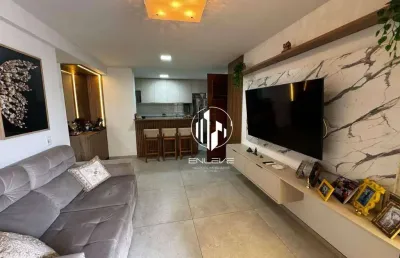 Apartamento porteira fechada com 02 quartos à 300m do mar em tambaú