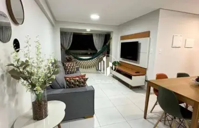 Apartamento projetado com 02 quartos no jardim oceania
