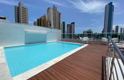 Apartamento de 64m2 com 2 quartos + varanda, em manaíra