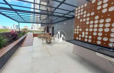 Apartamento de 78m² com 03 quartos + 2 varandas no jardim oceania