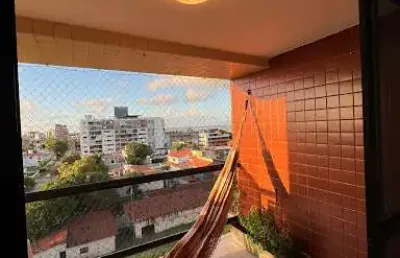 Apartamento de 104m2 com 3 quartos + dce, em camboinha