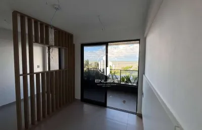 Apartamento projetado com 01 quarto + living à beira-mar do jardim oceania